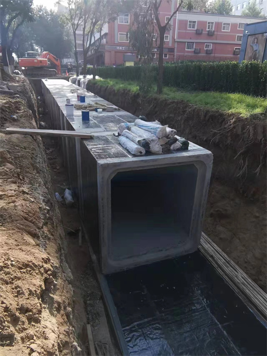 向阳路工地现场