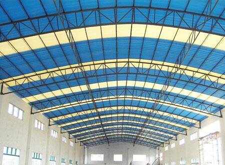 塑钢瓦工程案例