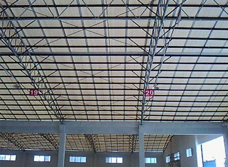 塑钢瓦工程案例