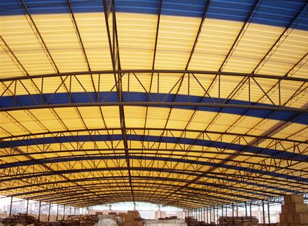 塑钢瓦工程案例