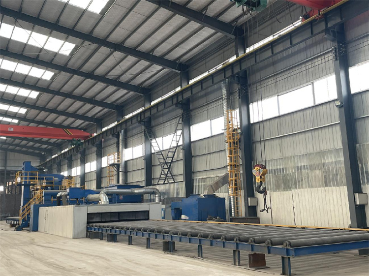 JPG3.5M型钢材预处理生产线