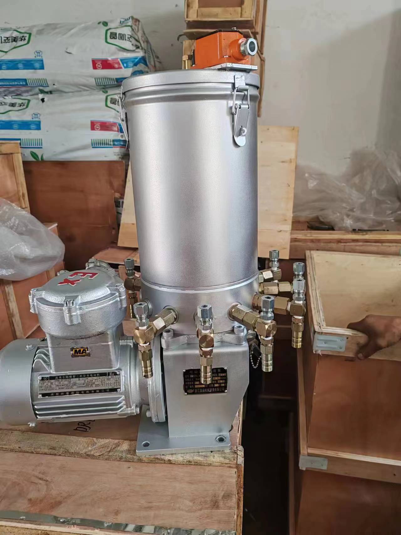 防爆多点干油泵