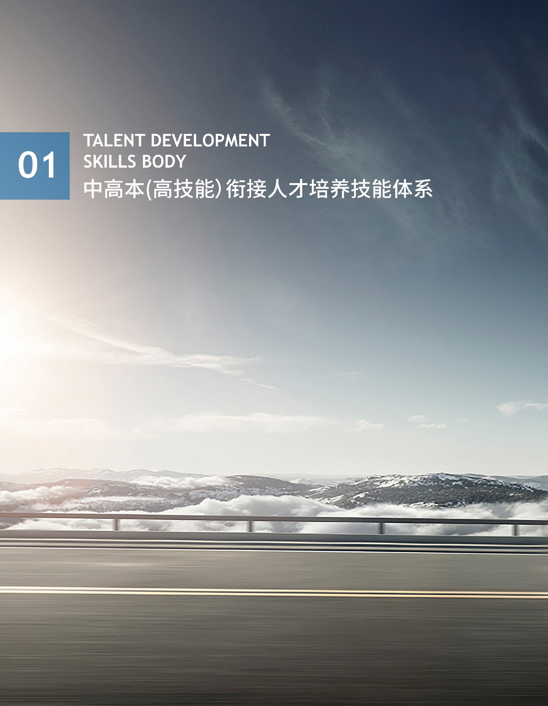 中高本（高技能）衔接人才培养技能体系