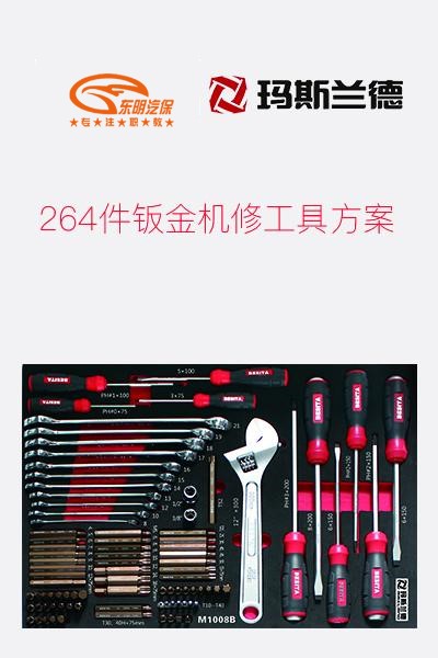 264件钣金工具解决方案 ZG-264